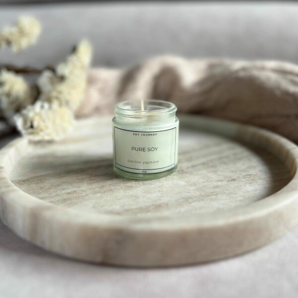 mala swieca sojowa samolociki - 50 g recznie robiona